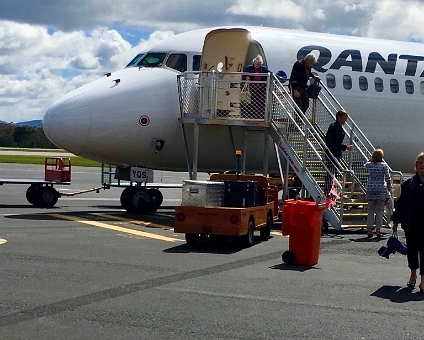 IMG_2255 Aankomst op Hobart Airport.