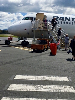 IMG_2255 Aankomst op Hobart Airport.