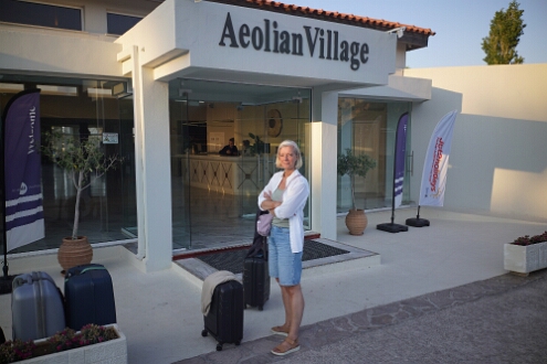 DSC00862 Vrijdag 18 juli 2025 per taxi weer naar het vliegveld en via tussenlanding op Samos naar NL.