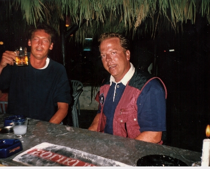 VK1994 Op vakantie met Charles. Kreta, Kokkini Hani. 1994.